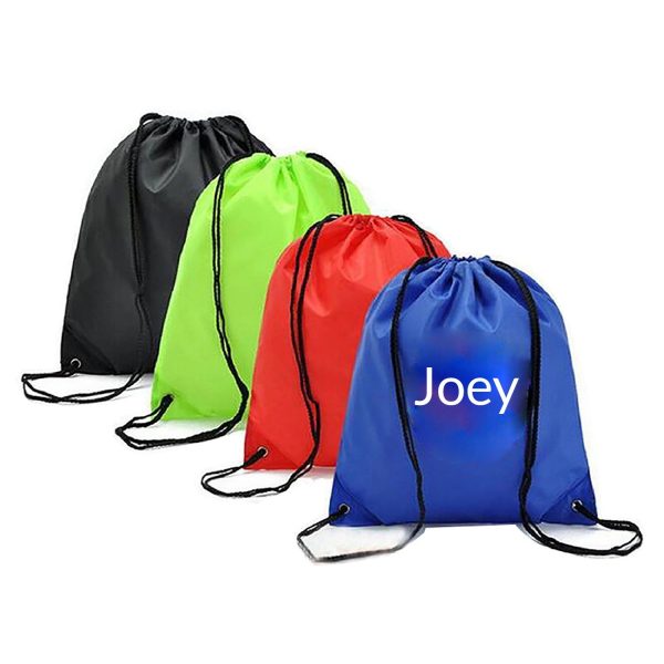 210D Polyester Drawstring Backpacks