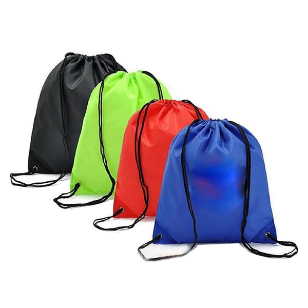 210D Polyester Drawstring Backpacks