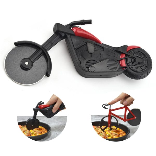 Motorcycle Roller Pizza Cutter