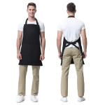 Black Full-Length Apron