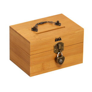 Wooden Money Box