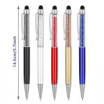 Crystal Diamond Screen Touch Stylus Ballpoint Pens