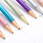 Diamond Crystal Metal Ballpoint Pen