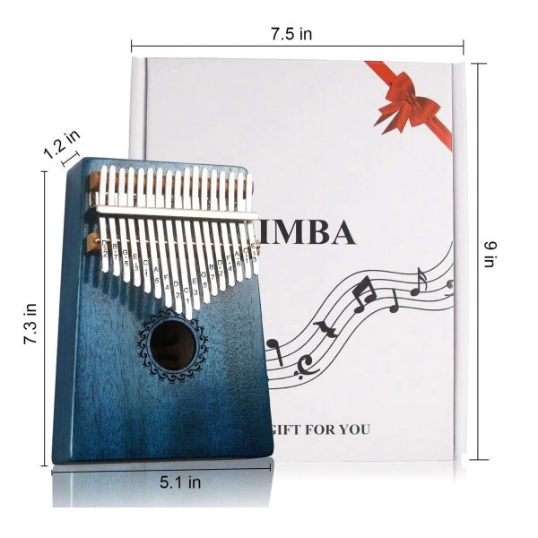 17 Keys Thumb Piano Kalimba