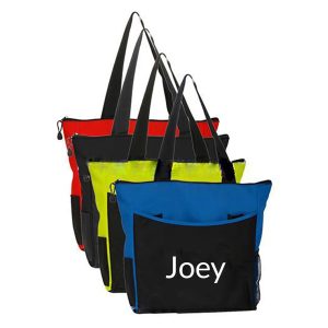 600 Denier Polyester Colored Classic Tote Bag