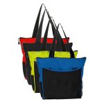 600 Denier Polyester Colored Classic Tote Bag