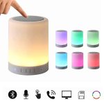 Elecstars Touch Bedside Lamp With Bluetooth Speaker