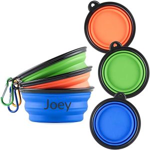 Collapsible Silicone Pet Bowls