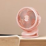 Portable Battery-Powered Usb Clip Fan