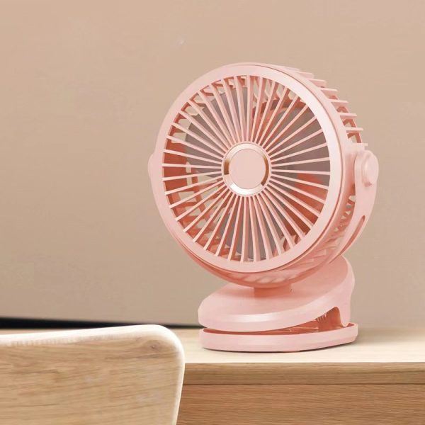 Portable Battery-Powered Usb Clip Fan