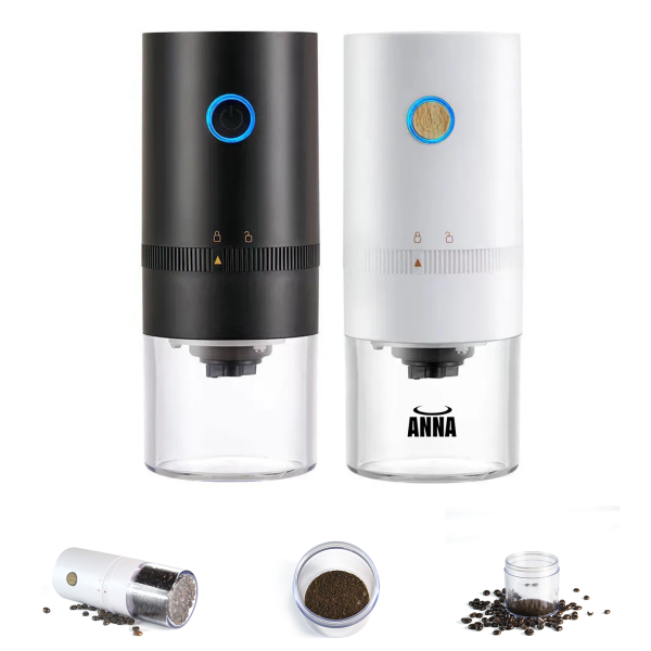 Portable Electric Burr Coffee Grinder