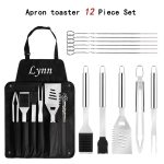 Bbq Accessory Set-Oven Apron Cloth Bag