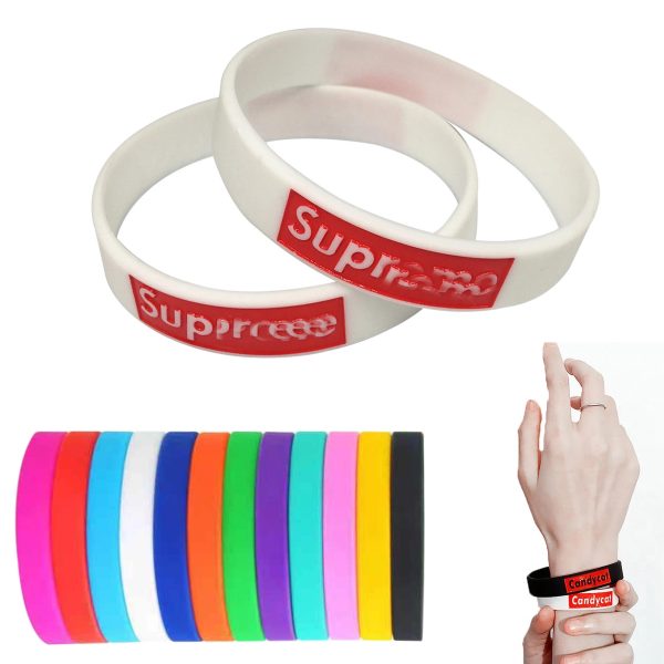 Custom Printed Silicone Wristbands