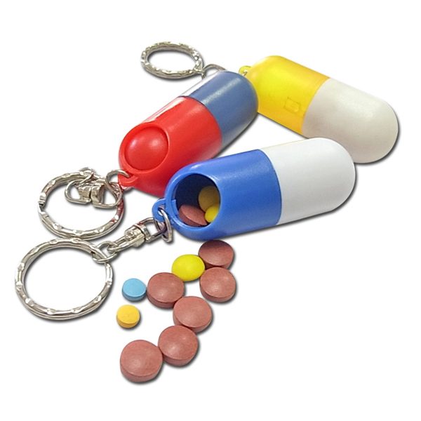 Twist A Pill Key Chain