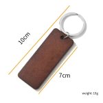 Wood Key Chain Blank