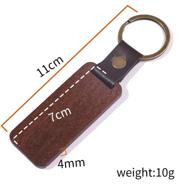 Wood Key Chain Blank