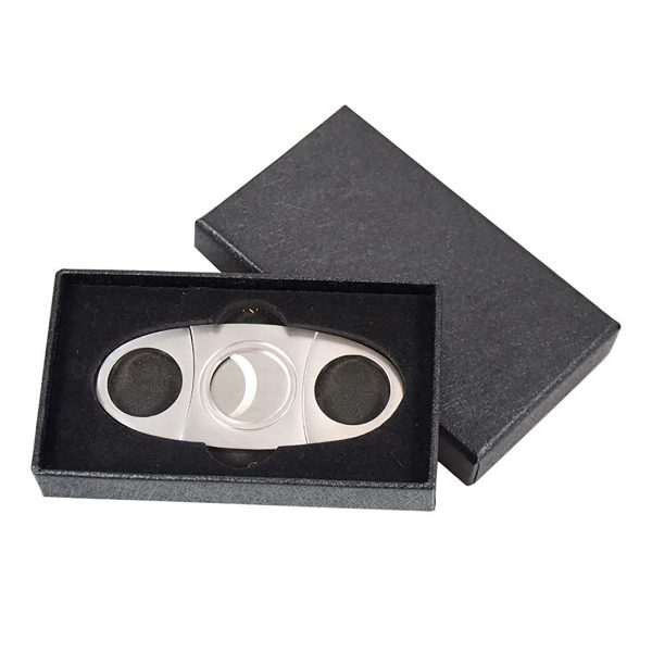 Stainless Steel Cigar Scissors Gift Box