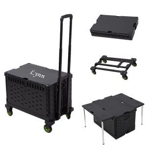 Multifunctional Storage Folding Shopping Cart-Trolley