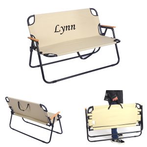 Two-Person Outdoor Portable Folding Chair