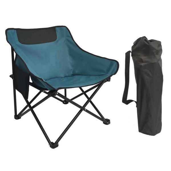 Outdoor Round Oxford Fabric Folding Chair