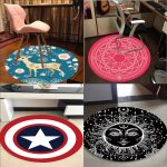 Round Novelty Floor Mat