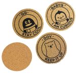 Eco-Friendly Cork Coaster In Many Shapes