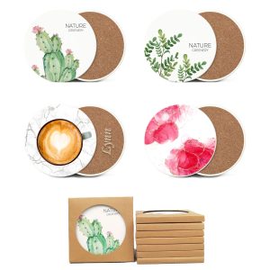 Fine Ceramic Absorbent Coaster