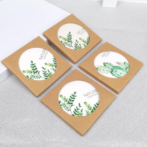 Fine Ceramic Absorbent Coaster