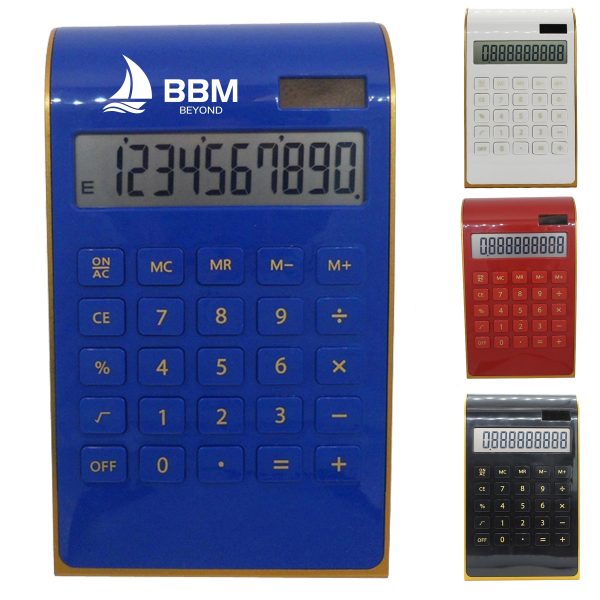 Dual Powered Slim Calculator