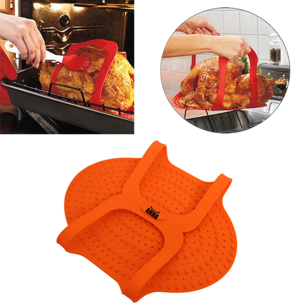 Silicone Heat Resistant Meat Lifter