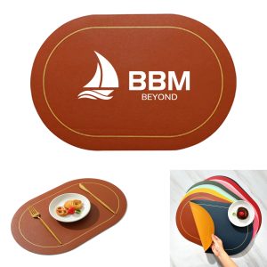 Double Colors Pu Leather Placemat