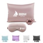 Silky Satin Pillow Covers With Hidden Zipper Set Of 3