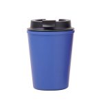 Double Layer Plastic Coffee Cup With Lid