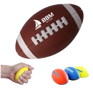 3" Football Stress Reliever