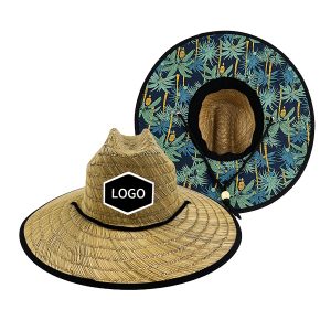 Classic Straw Lifeguard Hat