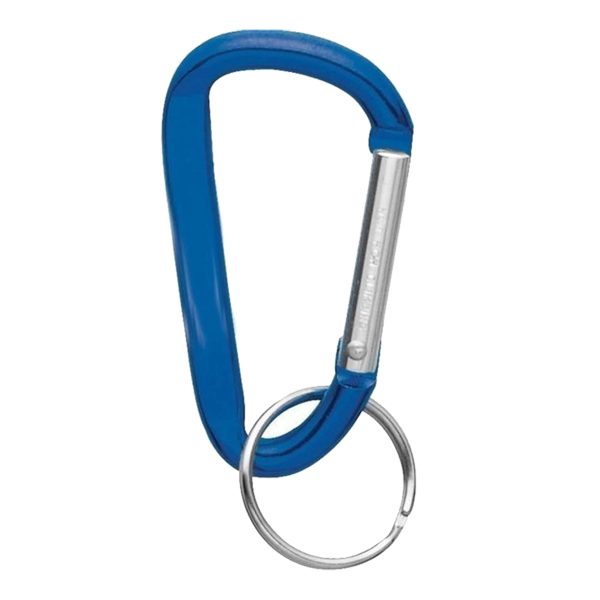 Multicolor Aluminum D Ring Shape Carabiner