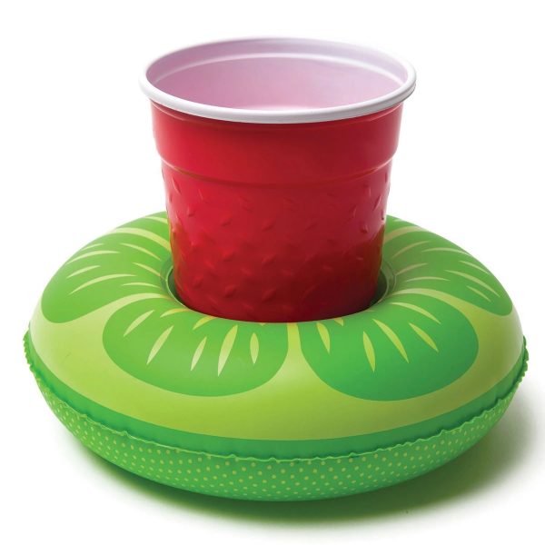 Pvc Inflatable Floating Coaster Cup Holder