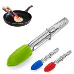 7 Inch Silicone Kitchen Tongs