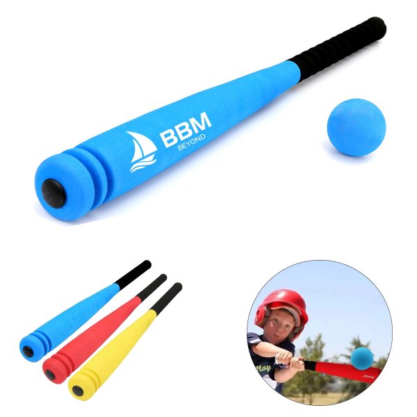 Mini Foam Baseball Bat And Ball For Toddlerw