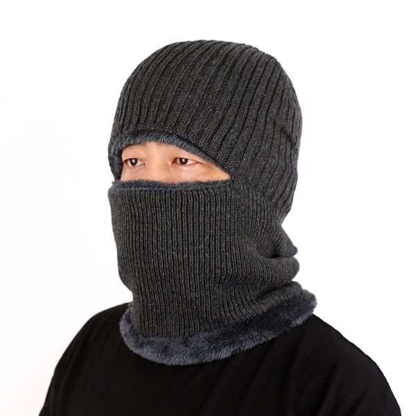 Warm Insulation One-Piece Knitted Hat