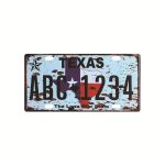 Metal Aluminum License Plate