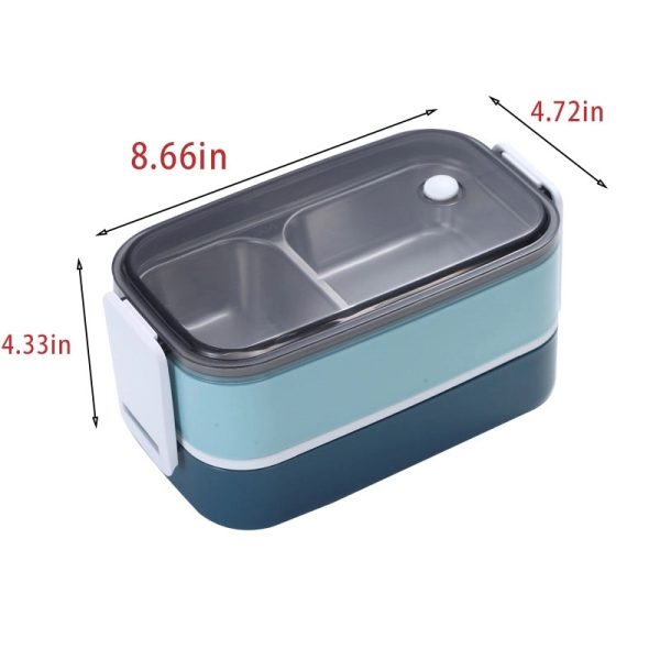 304 Stainless Steel Insulated Double Deck Lunch Box