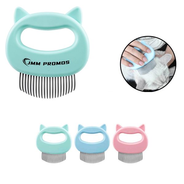 Pet Hair Removal Massaging Shell Comb