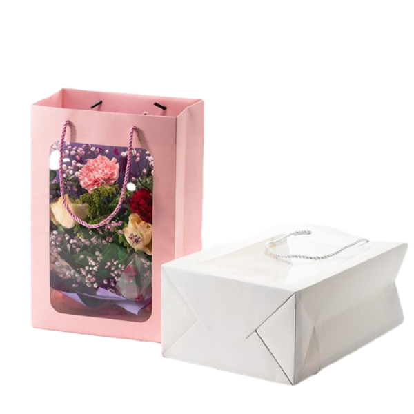 Custom Paper Bag With Window