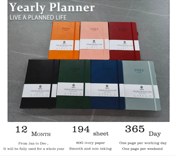 2024 Planner Weekly Monthly & Daily Planners.