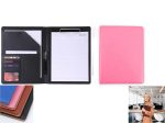 A4 Writing Pad Holder Leather Office Notepad Clip Boards