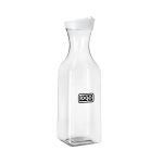 50OZ square transparent plastic juice pot