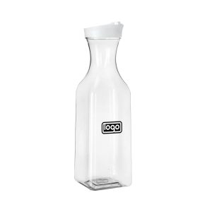 50OZ square transparent plastic juice pot