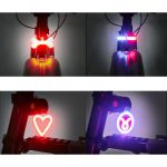 Rechargeable Led Bicycle Rear Light For Night Riding