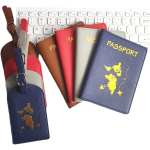 Pu Leather Passport Set